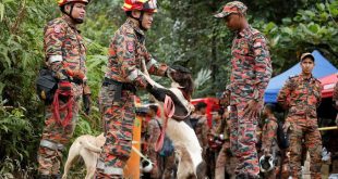 Search continues for 9 campers caught in Malaysia landslide