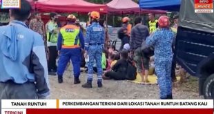 Malaysia campsite landslide kills 18, including children, as they sleep