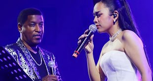V-Pop star shines in duet with R&B legend Babyface