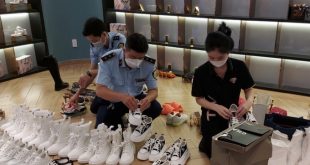 Suspected counterfeit goods found at HCMC shop