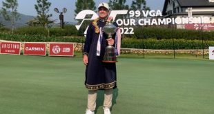 Foreign golfer wins first major Vietnamese golf season