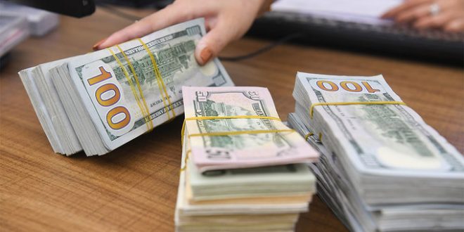 Dollar surges at banks