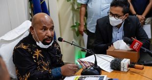 Indonesia arrests Papua governor in corruption probe