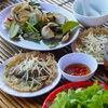 A seafood restaurant in Hue lagoon that only opens during fair weather