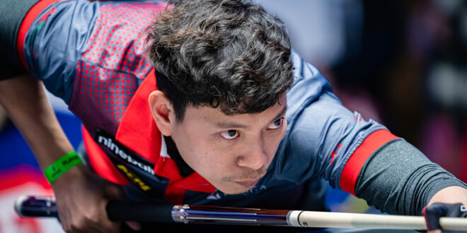 Vietnamese pool player eliminates defending champion with comeback victory