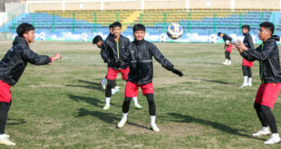 Vietnamese footballers in Uzbekistan for 2023 AFC U20 Asian Cup finals