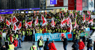 Flights cancelled in fresh round of strikes at German airports