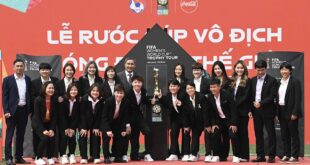 Women's World Cup trophy arrives in Vietnam