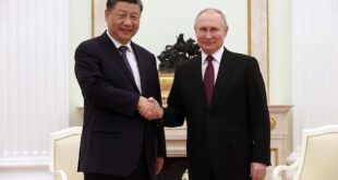 Putin meets Xi in Kremlin as Ukraine war grinds on