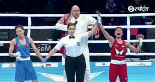 Vietnam's first boxer to enter world championship final, Tam, loses
