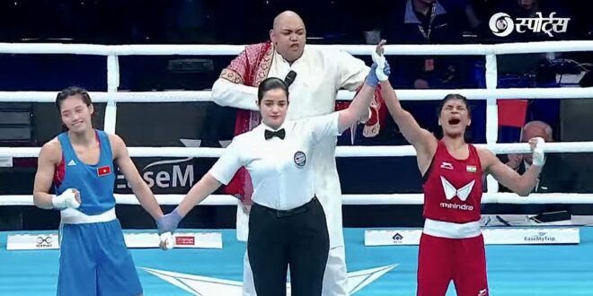 Vietnam’s first boxer to enter world championship final, Tam, loses