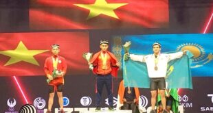 Vietnamese weightlifter breaks three world records