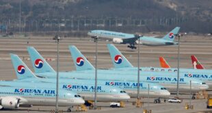 Korean Air jet evacuated before takeoff after bullets found on board