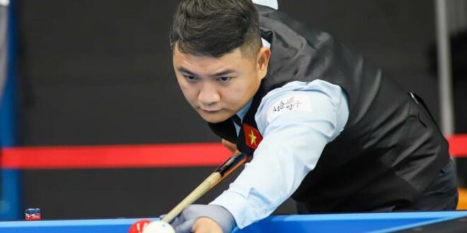 Vietnamese cueist wins silver at Asian championship
