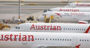 Clogged toilets force Austrian Airlines flight return