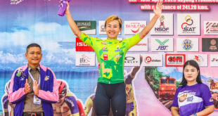 Vietnamese star fails to win Tour of Thailand cycle race