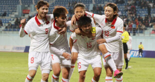 Skipper's double gets Vietnam women off to strong start in Olympic football qualifiers