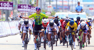 Vietnamese top cyclist sweeps second stage of Thailand race