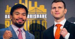 Pacquiao conquerer Horn hangs up gloves