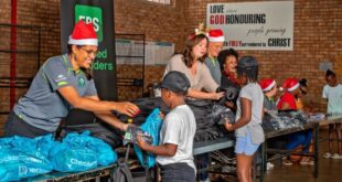 FBS and Education Africa distribute Christmas gifts