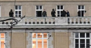 Gunman kills 14, wounds 25 at Prague university