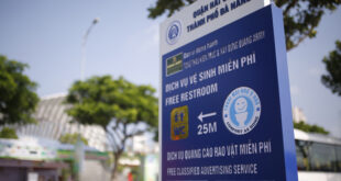 Da Nang offers free restrooms to tourists