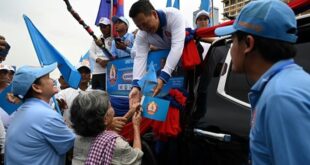 'Victory day': Hun Sen's son leads final rally ahead of election