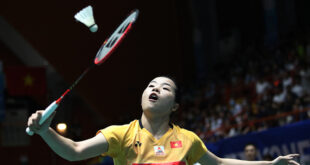 Vietnamese badminton player beat world’s 13th-ranked opponent