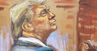 Trump to court sketch artist: 'I gotta lose some weight'