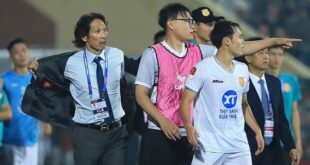 South Korean coach, Vietnamese defender set for punishment after altercation