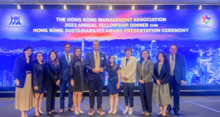 Recognized at the Hong Kong Sustainability Award 2023 organized by the Hong Kong Management Association, Hang Lung secures the Distinction Award (Large Organization Category), reaffirming its commitment to driving sustainable business growth