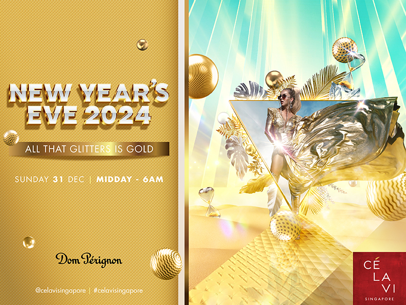 CÉ LA VI Singapore New Year's Eve 2024