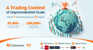 A Global Forex Trading Competition - FOLLOWME S13 Trading Contest