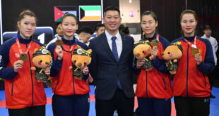 Vietnamese women's karate team win gold in Asia