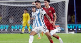 Argentina cap Asian tour with 2-0 win over Indonesia