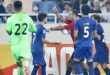 Chinese footballer punished for violent play on Vietnamese player