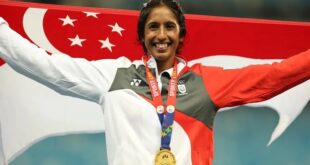 Singapore sprint queen Pereira gets big bonus for slew of int'l medals