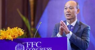 Cambodia football leader reverses resignation on PM's appeal