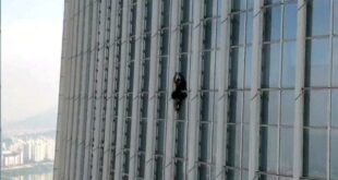 British man detained climbing South Korean skyscraper