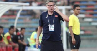 Vietnam coach keeps faith in players after loss