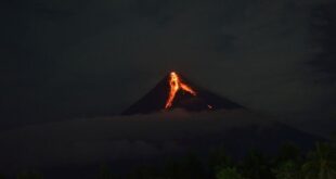 Residents in for months-long displacement as Philippine volcano spews lava, gases