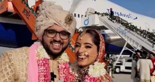 Video of Indian jewelry heiress’s wedding on private jet goes viral