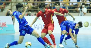 Vietnam to face Thailand, China at Futsal Asian Cup