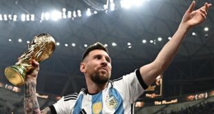 Six shirts worn by Messi at World Cup sell for $7.8M