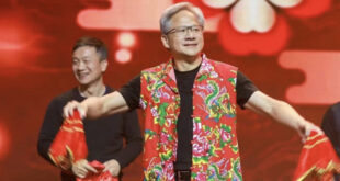Nvidia chief visits China for first time in years