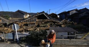 Japan earthquake death toll passes 60 as rescuers contend with poor weather