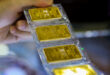 Gold prices hit 10-day low