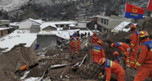 Death toll in southwestern China landslide rises to 31 while more remain missing