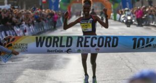 Kenya's Ngetich sets women's world 10km record