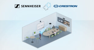 Sennheiser TeamConnect Ceiling Medium Now Supported by Crestron Automate VX